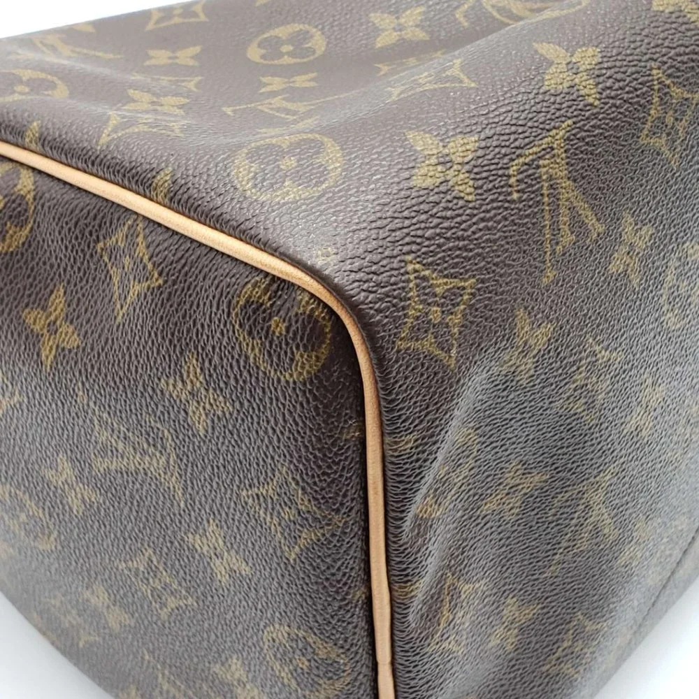 100% Authentic Louis Vuitton  Speedy 35 Monogram Boston Hand Bag - Picture 9 of 16